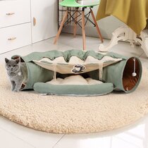 Carpeted cat outlet tunnel